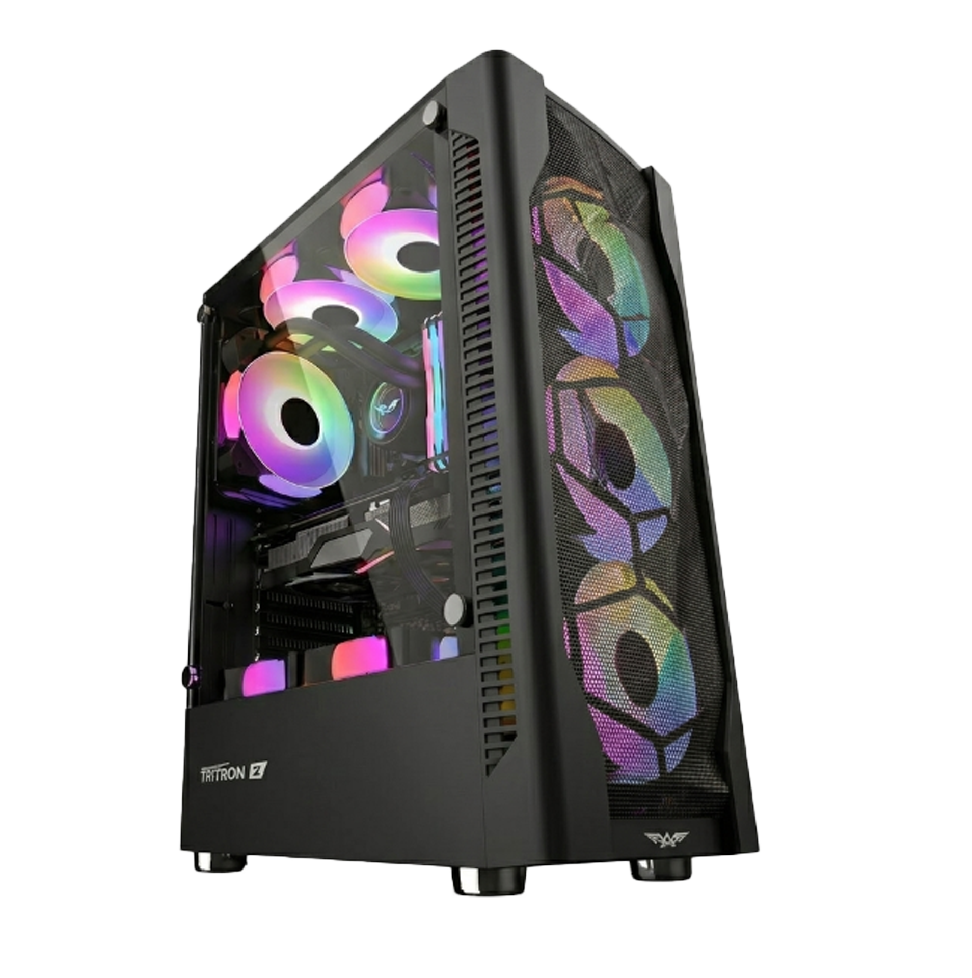 ARMAGGEDDON TRITRON 3 BLACK GAMING CASE - products