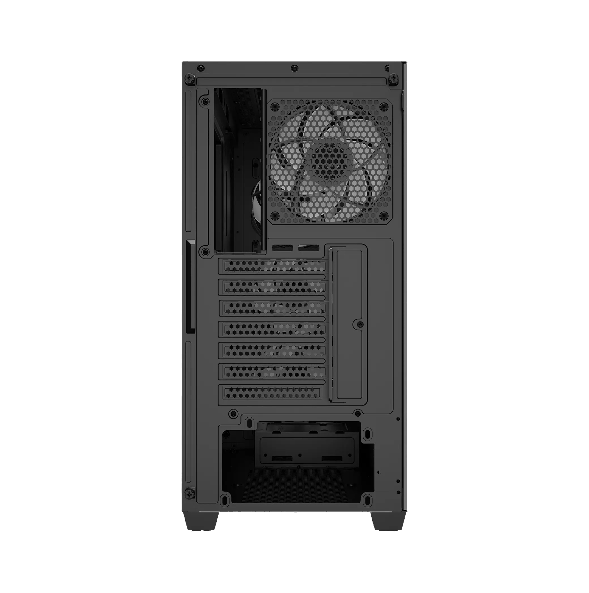 GAMDIAS ATHENA M3 ARGB MID-TOWER GAMING CASE view 4