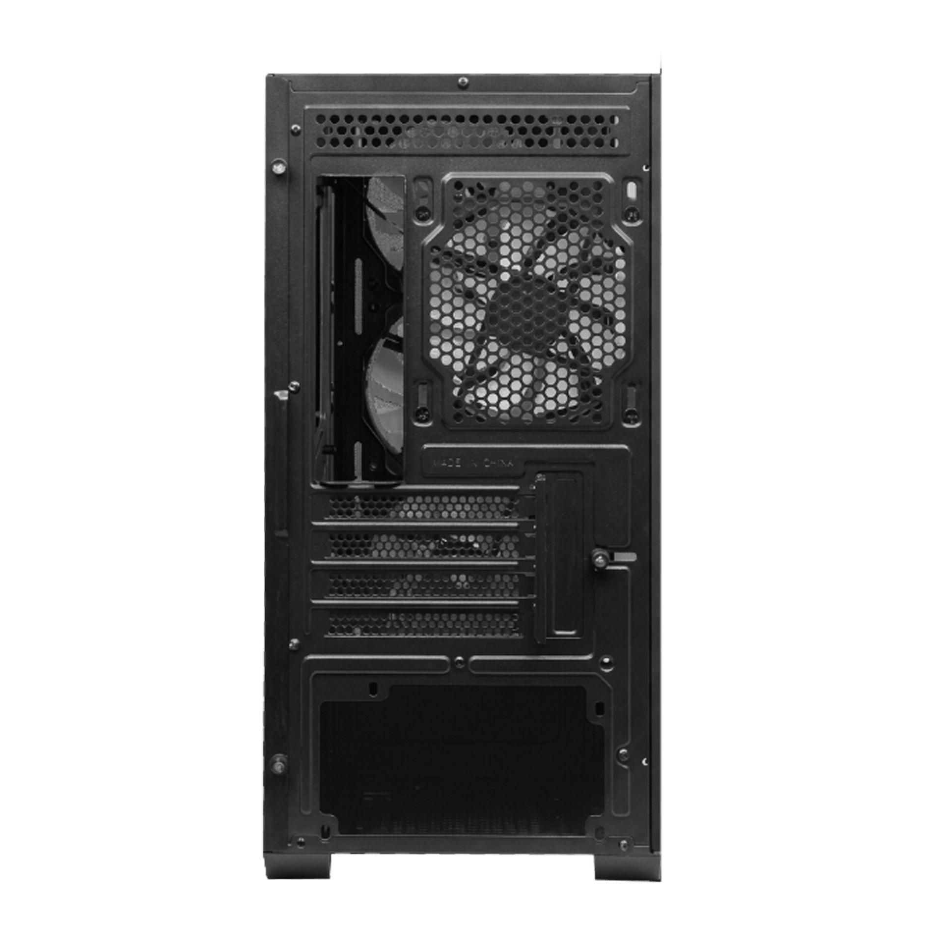 MSI MAG FORGE M100A RGB GAMING CASE view 4