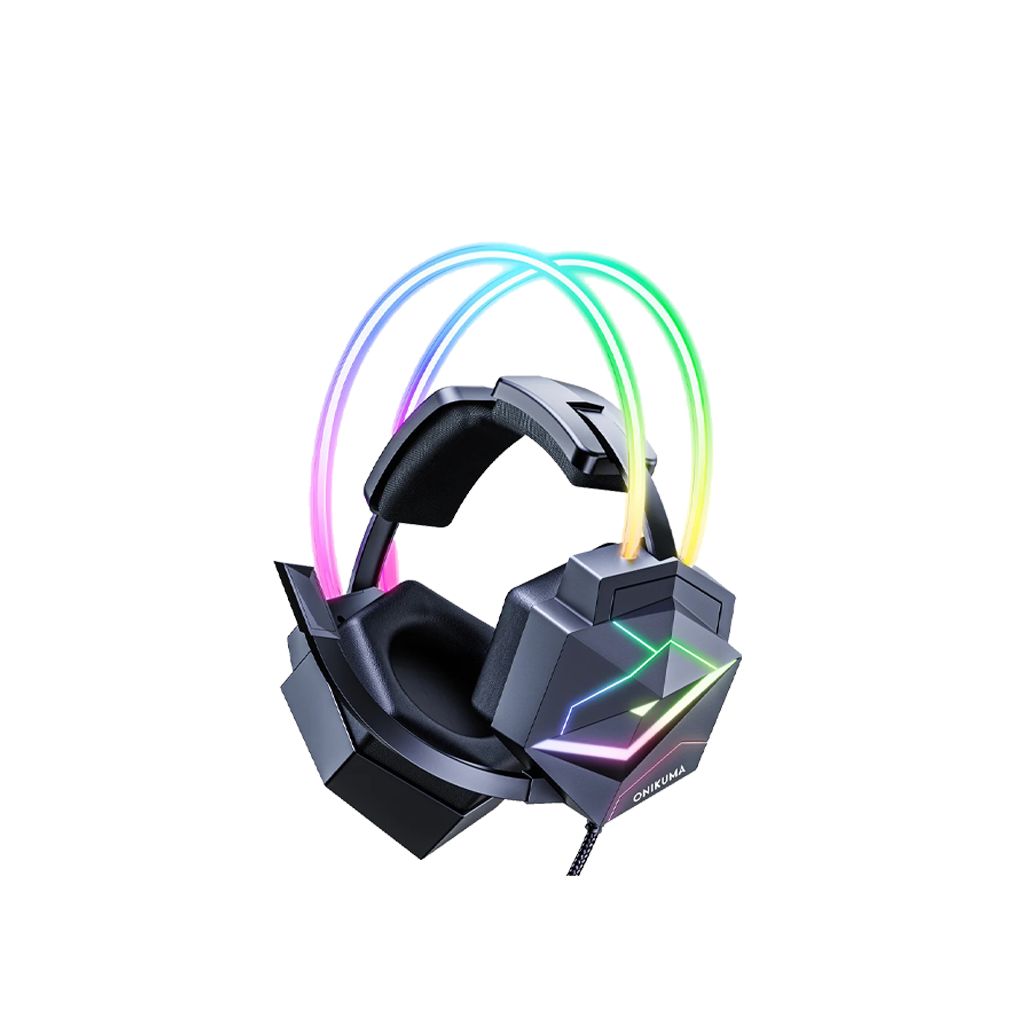 ONIKUMA X20 RGB GAMING HEADSET - headsets