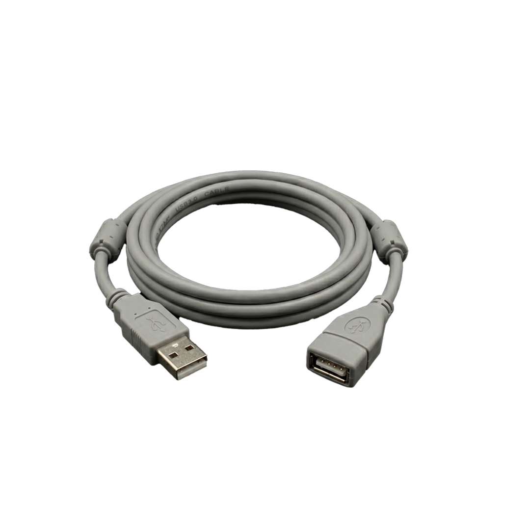 USB MALE TO FEMALE CABLE 1.5M 2.0 - accessories