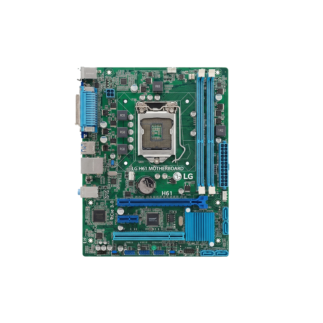 USED H61 2ND / 3RD GEN MOTHER BOARD view 3